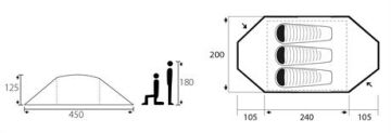 Trimm Vision-DSL 3 Kişilik 5 Mevsim Çadır