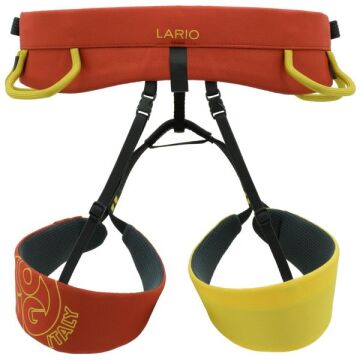 KONG LARIO 4 Spor Tırmanış Emniyet Kemeri Amarant  Safran Sarısı