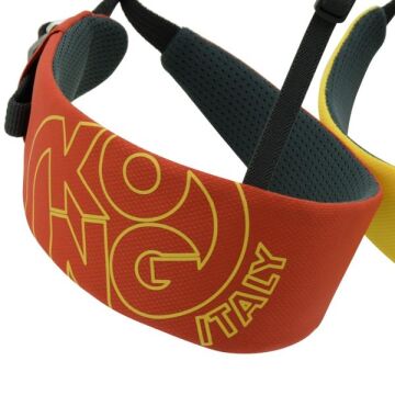 KONG LARIO 4 Spor Tırmanış Emniyet Kemeri Amarant  Safran Sarısı