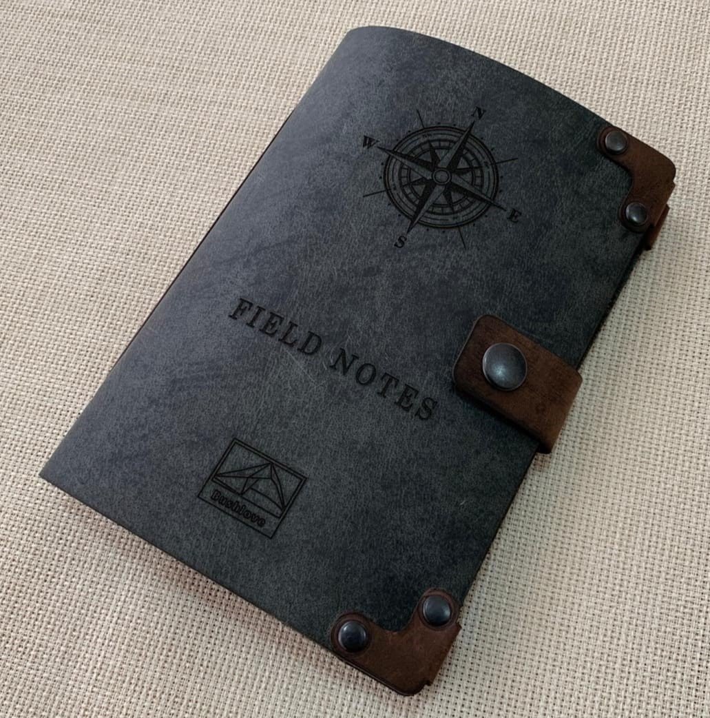 Bushlove Field Notes Bushcraft Deri Defter
