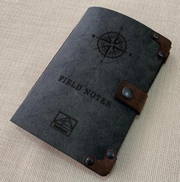 Bushlove Field Notes Bushcraft Deri Defter