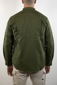 Bushlove Four Season Tactical Taktik Gömlek Green Yeşil Large