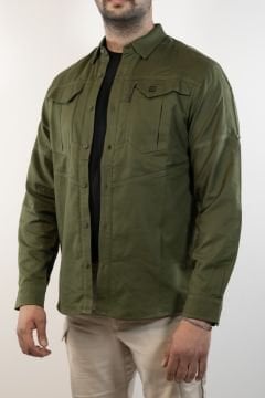 Bushlove Four Season Tactical Taktik Gömlek Green Yeşil