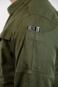 Bushlove Four Season Tactical Taktik Gömlek Green Yeşil Large