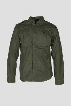 Bushlove Four Season Tactical Taktik Gömlek Green Yeşil Large