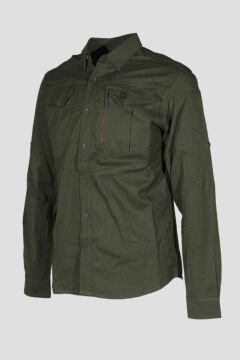 Bushlove Four Season Tactical Taktik Gömlek Green Yeşil Large