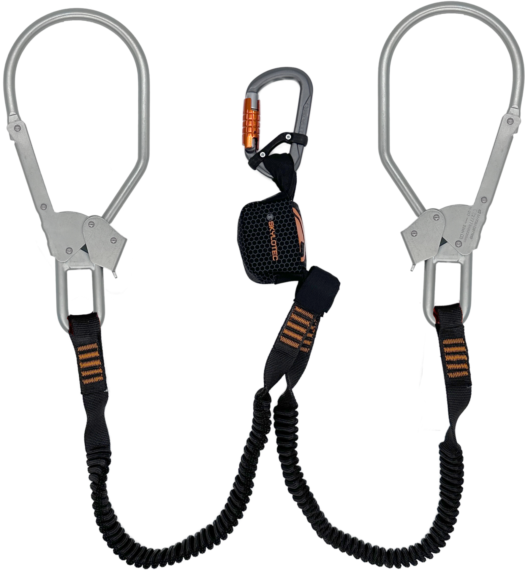 Skylotec Nanolink Flex Y Fs92 Konnektörlü Şok Emicili Çift Kollu Lanyard EN 355