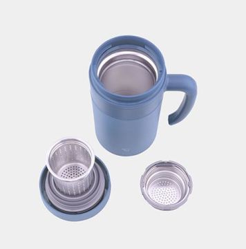 Zojirushi SE-KAE48 Termos Kupa Bardak Kulplu Renk:Kahverengi