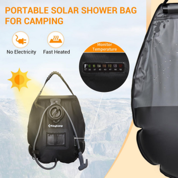 KingCamp Deluxe Solar Shower 20 L Kamp Duşu