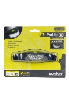 Summit Ultralite 3 LED Head Light & LED Kafa Lambası Black