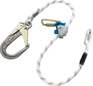 Skylotec Ergogrip SK16 FS64 Alu Steel D Tri Mavi Turuncu Siyah Beyaz Konumlandırma Halatı EN 358