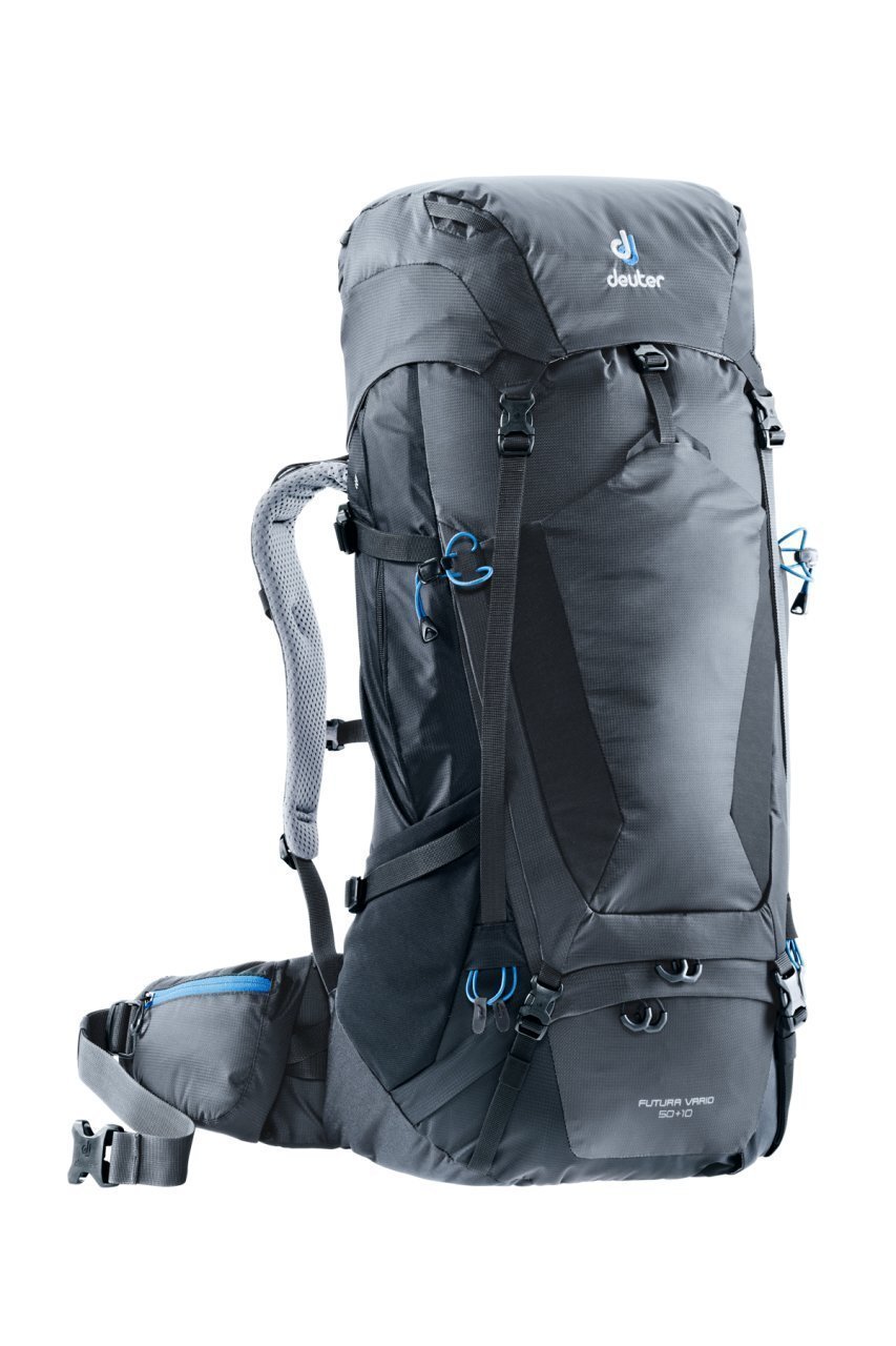 DEUTER  Futura Vario 50 + 10 Sırt Çantası GRAPHİTE-BLACK