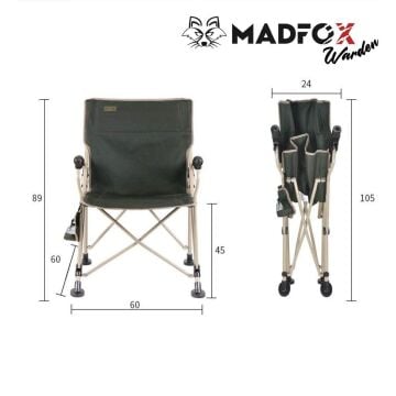 Madfox Warden Katlanır Kamp Sandalyesi