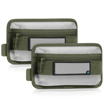 SAVIOR CORE LITE Aksesuar Çantası (2'li) 9 x 5 (K.Yeşil)