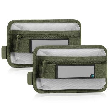 SAVIOR CORE LITE Aksesuar Çantası (2'li) 9 x 5 (K.Yeşil)
