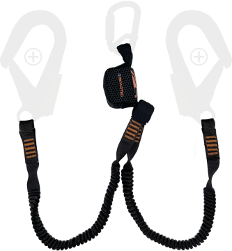Skylotec Nanolink Flex Y Şok Emicili Çift Kollu Lanyard EN 355
