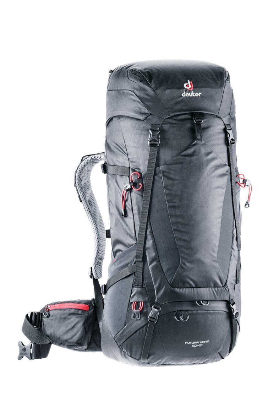 DEUTER  Futura Vario 50 + 10 Sırt Çantası BLACK