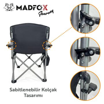 Madfox Journey Katlanır Kamp Sandalyesi