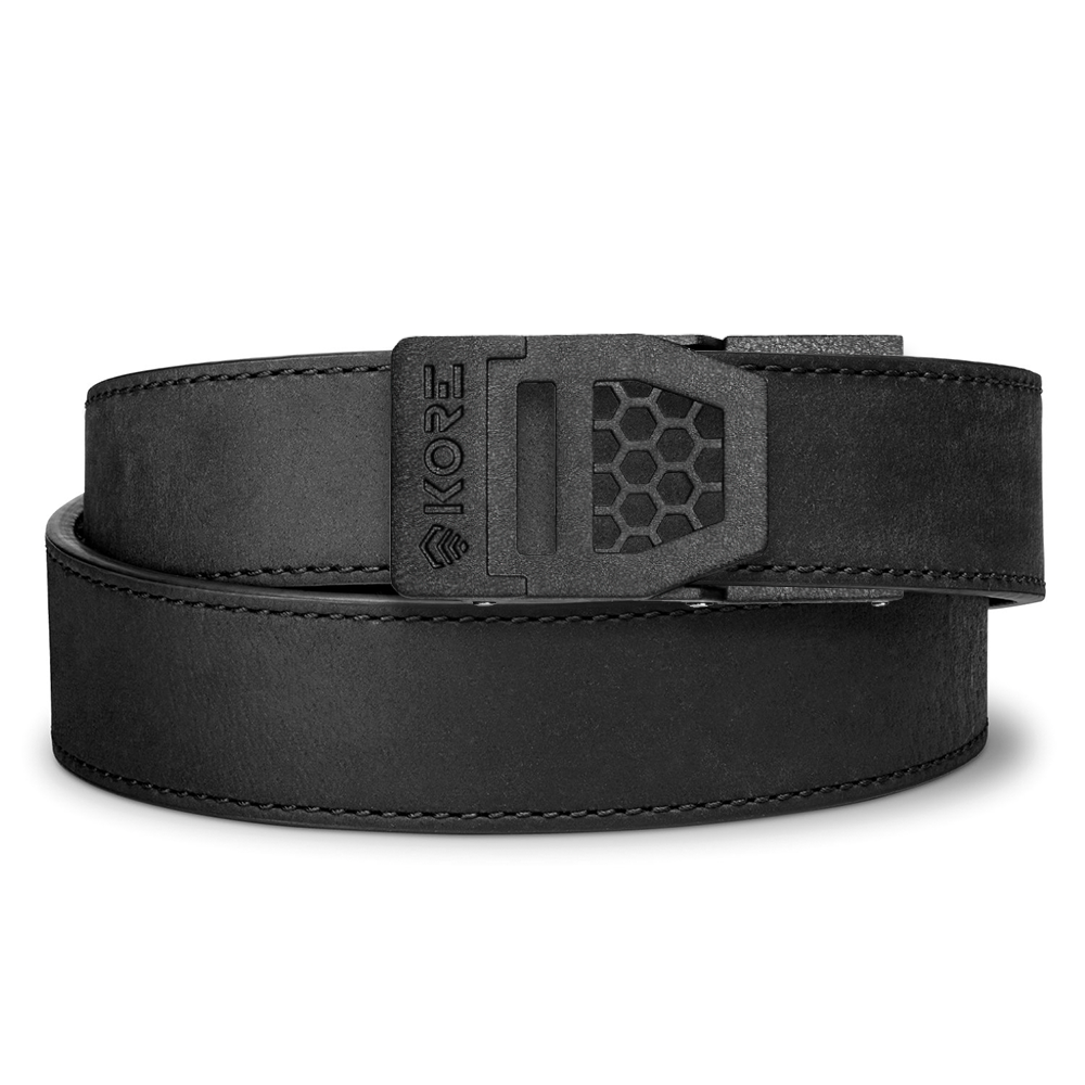 KORE 1.5'' Bufalo Derisi X6 Taktik Kemer [Siyah Toka]