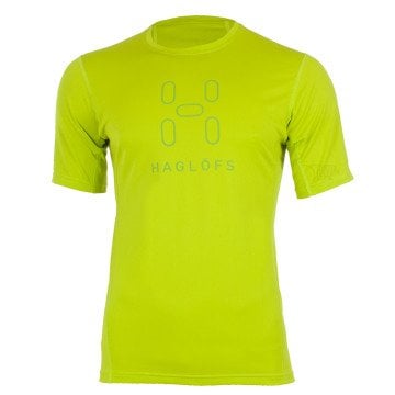 Haglöfs DryFit  Sarı Erkek T-shirt