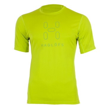 Haglöfs DryFit  Sarı Erkek T-shirt