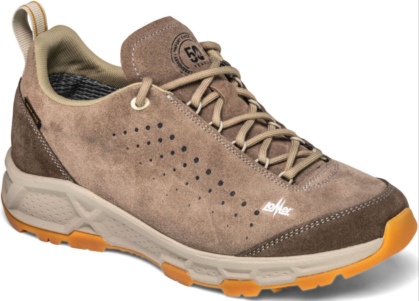 Lomer Italy Levico MTX Waterproof Vibram Taban Deri Erkek Ayakkabı Dodo/Saloon