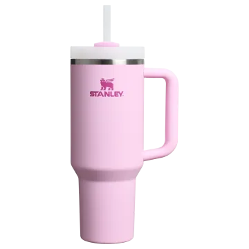 Stanley Quencher Pipetli Termos Bardak 1.18 Lt Pembe