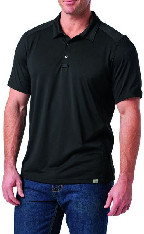 5.11 Paramount Crest Polo Kısa Kol Siyah Tişört