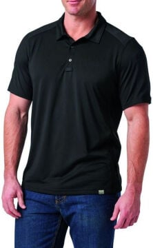 5.11 Paramount Crest Polo Kısa Kol Siyah Tişört