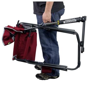 GCI Outdoor Freestyle Amortisörlü Katlanır Kamp Sandalyesi Bordo MZ