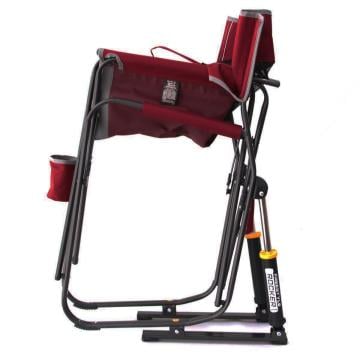 GCI Outdoor Freestyle Amortisörlü Katlanır Kamp Sandalyesi Bordo MZ