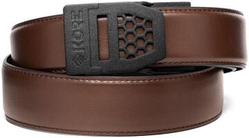 KORE 1.5'' Deri X6 Taktik Kemer [Siyah Toka]