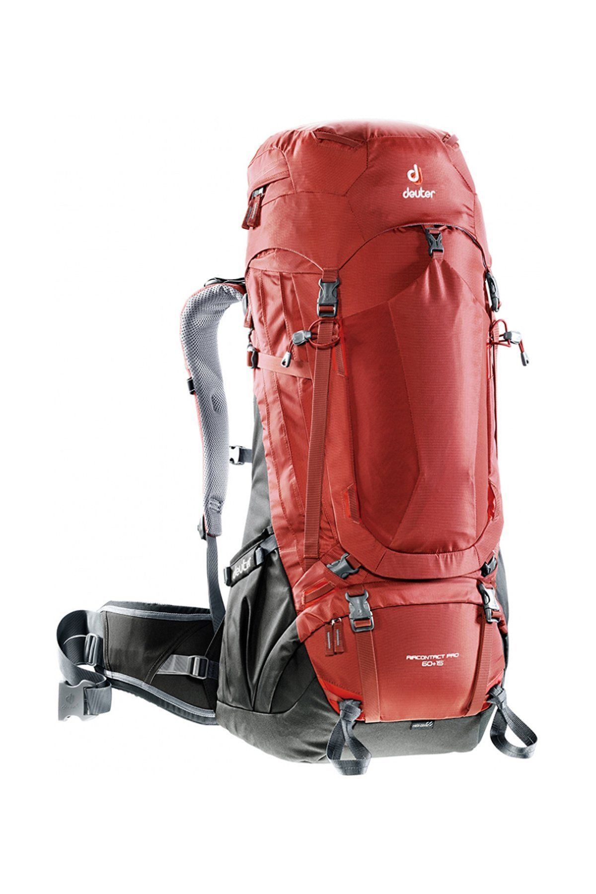 DEUTER    Aircontact PRO 60 + 15 Sırt Çantası Lava-Anthracite