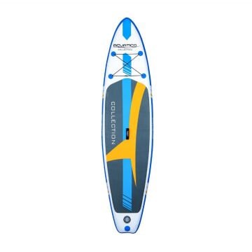 Acuatico Şişme SUP Board 305x76x15 cm Paddleboard (Turuncu-Beyaz-Mavi-Gri)