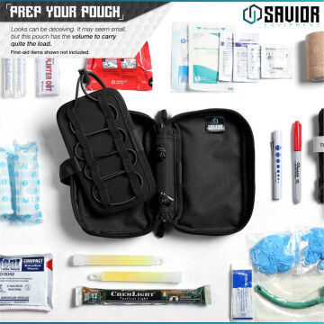SAVIOR IFAK BUDDY İlk Yardım Çantası (Siyah)