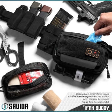 SAVIOR IFAK BUDDY İlk Yardım Çantası (Siyah)