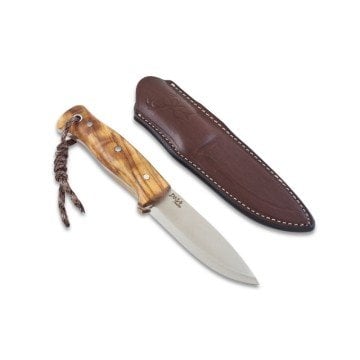 Cem Emir Doğa Bushcraft Av Bıçağı ( Zeytin )