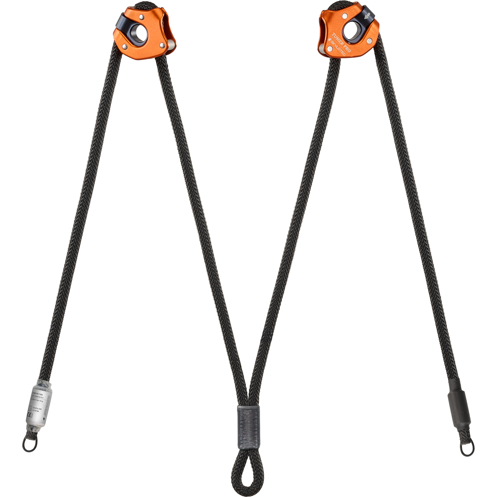 Skylotec Tuner Pro Twin Ayarlanabilir Çift Kollu Konumlandırma Lanyardı EN 358