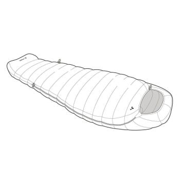 Vaude Rotstein 1250 -47 Kaz Tüyü Uyku Tulumu 15934