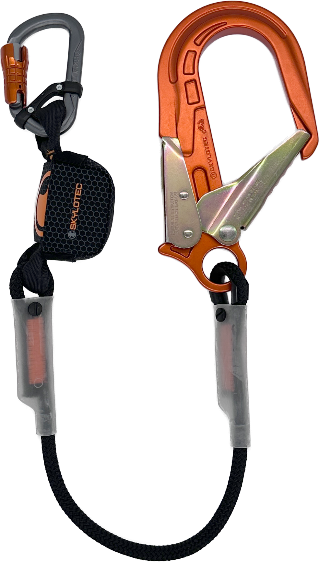 Skylotec Nanolink I Fs64 Alu Konnektörlü Şok Emicili Tek Kollu Lanyard EN 355 ANSI Z359 13