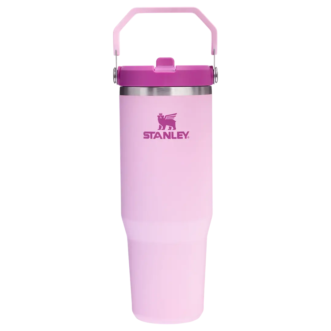 Stanley The IceFlow Flip Straw Pipetli Termos Bardak 0,89 LT Pembe