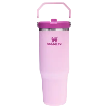 Stanley The IceFlow Flip Straw Pipetli Termos Bardak 0,89 LT Pembe