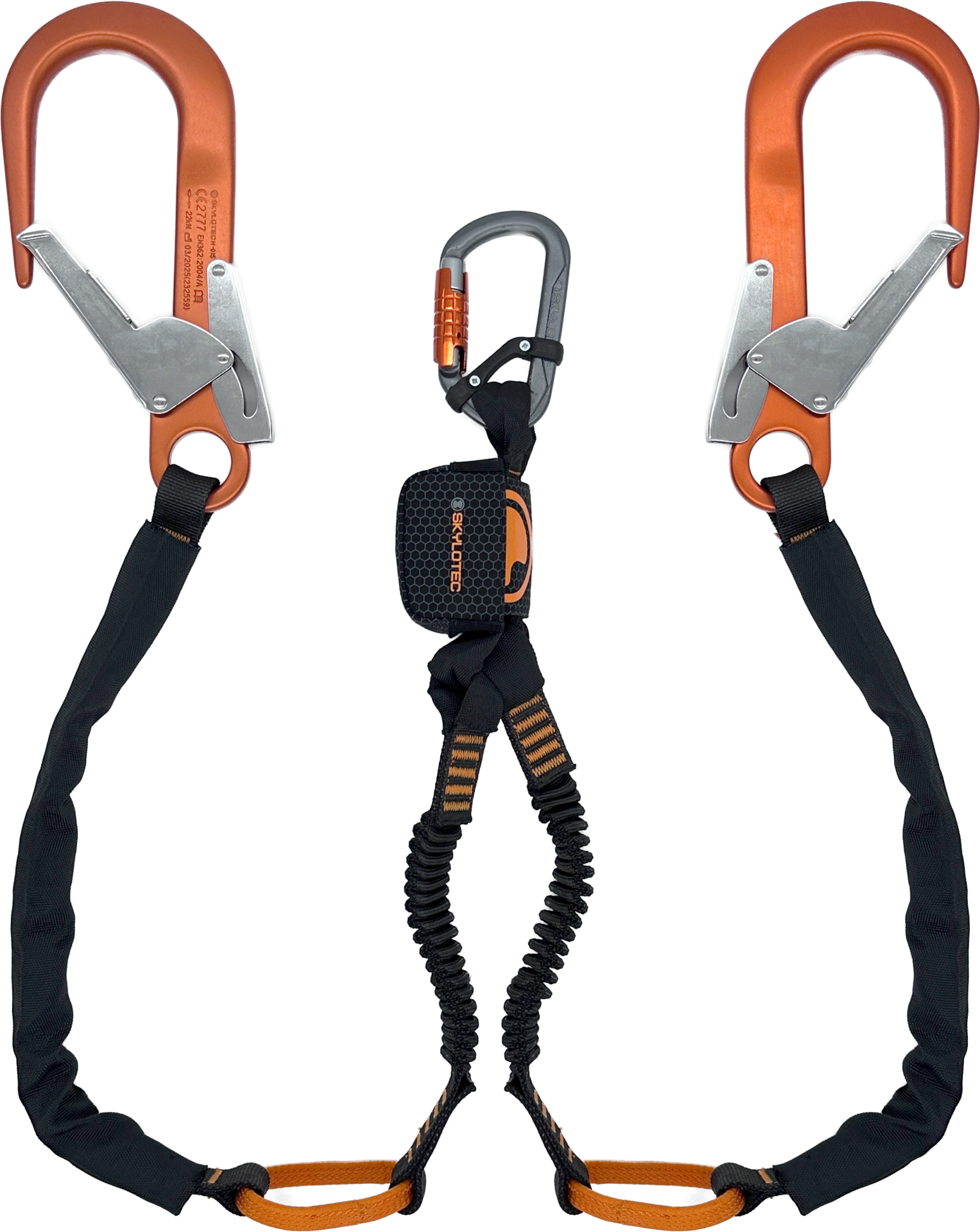 Skylotec Nanolink Tieback Fs90 Alu Konnektörlü Şok Emicili Lanyard 180 cm EN 355
