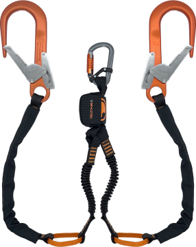 Skylotec Nanolink Tieback Fs90 Alu Konnektörlü Şok Emicili Lanyard 180 cm EN 355