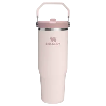 Stanley The IceFlow Flip Straw Pipetli Termos Bardak 0,89 LT Toz Pembe