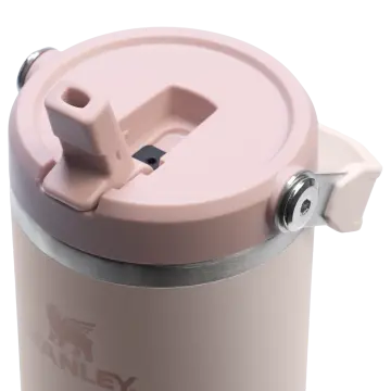 Stanley The IceFlow Flip Straw Pipetli Termos Bardak 0,89 LT Toz Pembe