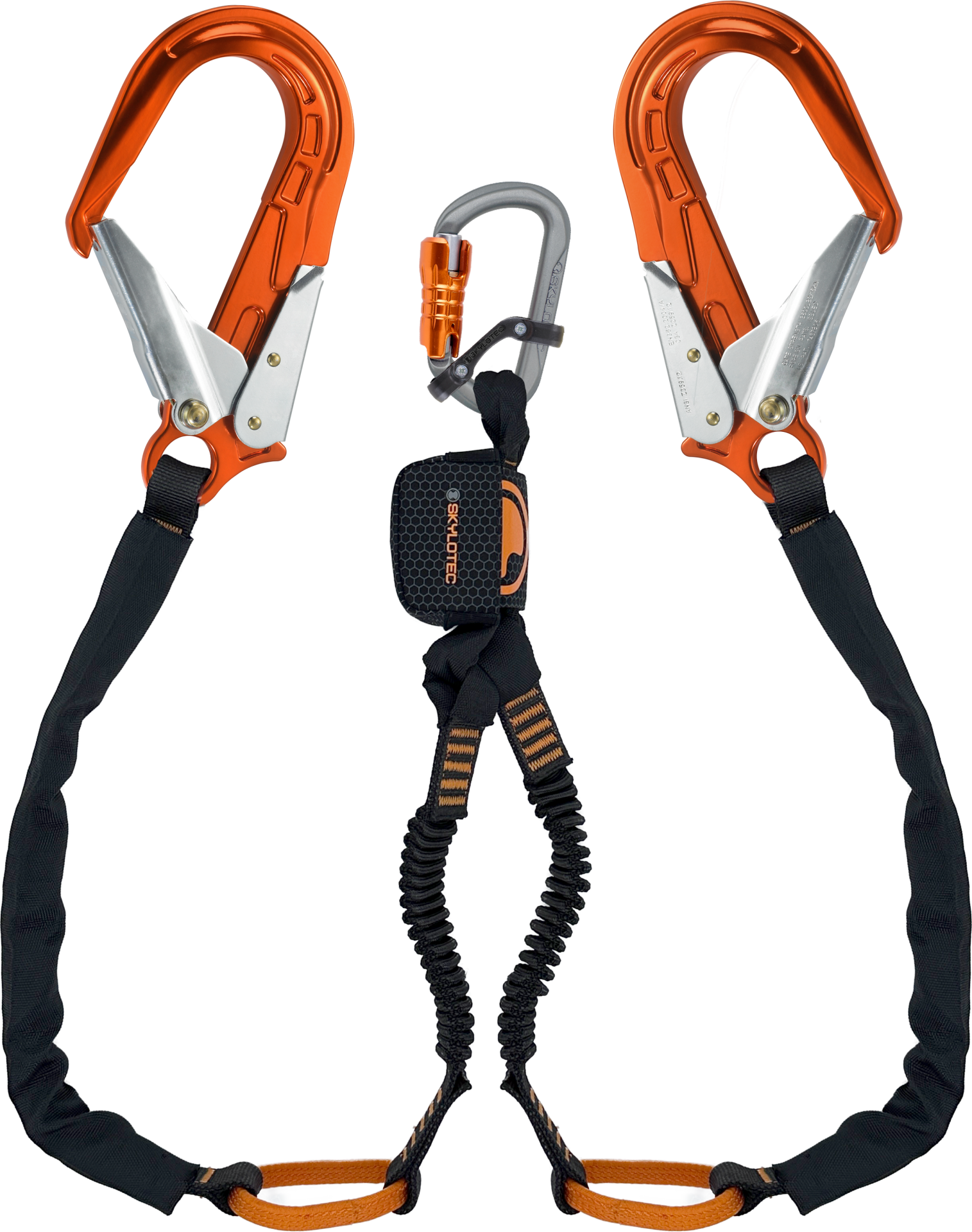Skylotec Nanolink Tieback Fs64 Alu Konnektörlü Şok Emicili Lanyard 180 cm EN 355 ANSI Z359 13