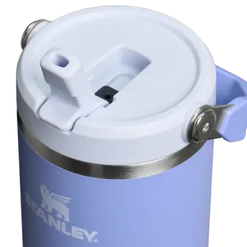 Stanley The IceFlow Flip Straw Pipetli Termos Bardak 0,89 LT Eflatun
