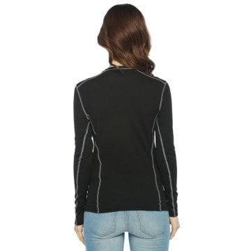 Siyah Bayan Termal İçlik T-Shirt