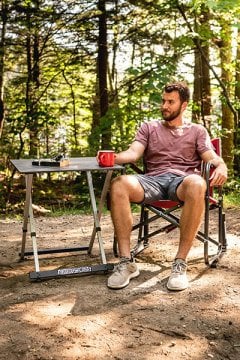 Gci Outdoor Compact Katlanır Kamp Masası 25 Siyah